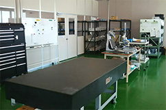 新たに導入した検査室